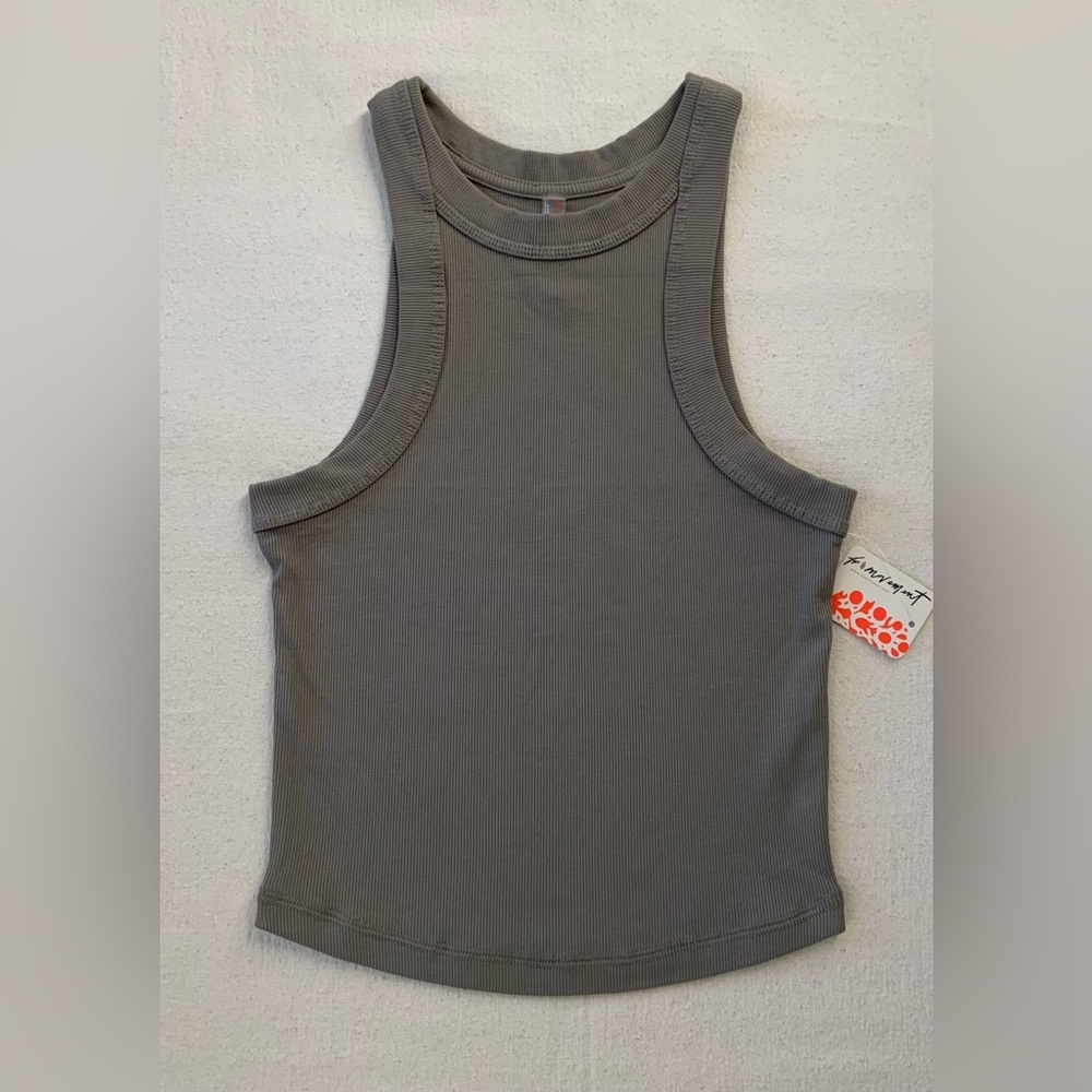 Free People Movement ‘ Knockout Tank ‘ *NWT 
Color ~ Sage Stone ~ XS ~ - Picture 2 of 15